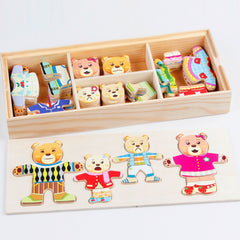 72PCs Dress Changing Puzzle